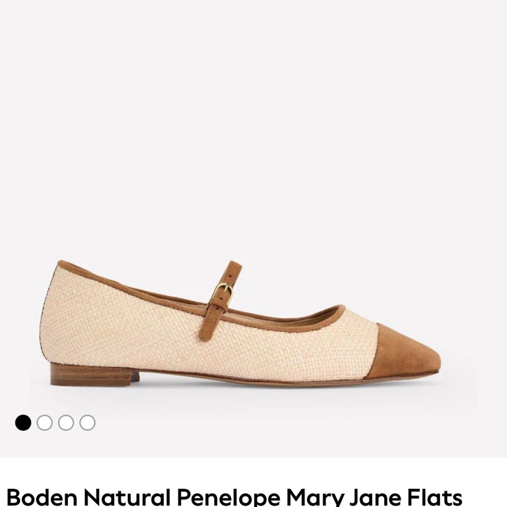 Boden Natural Penelope Flats